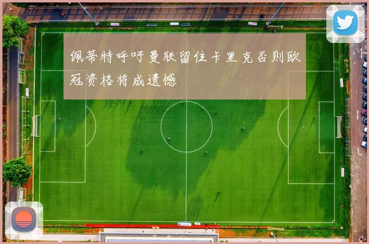 佩蒂特呼吁曼联留住卡里克否则欧冠资格将成遗憾